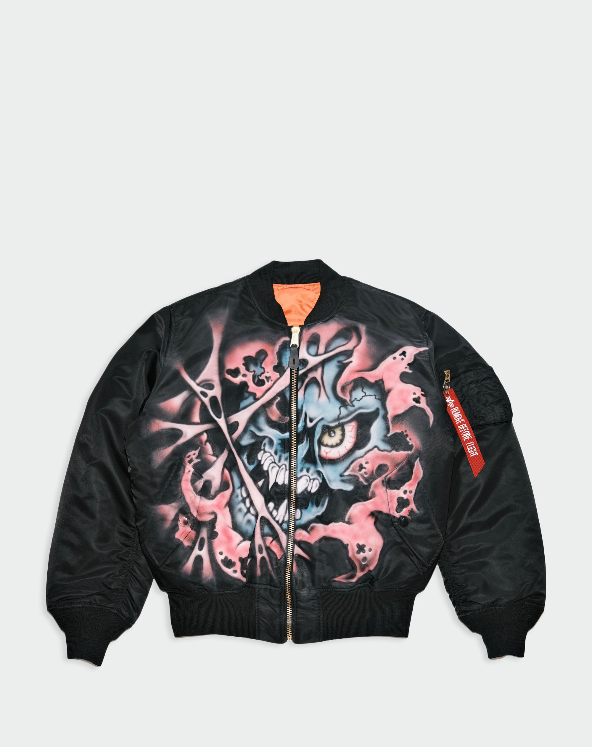 Life Is Unfair X Alpha Industries MA-1 by Connor Stewart-Piper