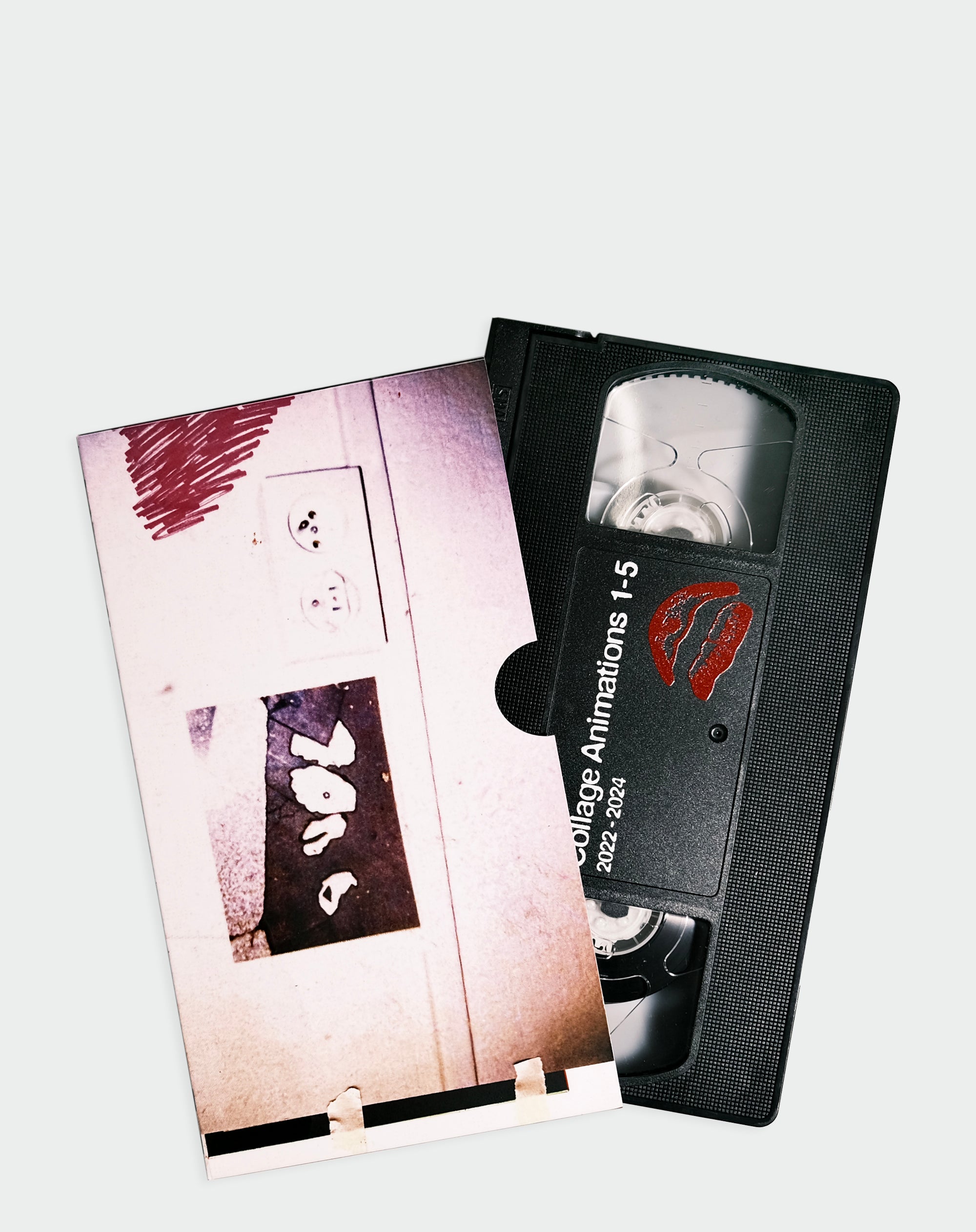 Unfair Books X Violet Cheverez "Collage Animations 1-5" VHS Tape