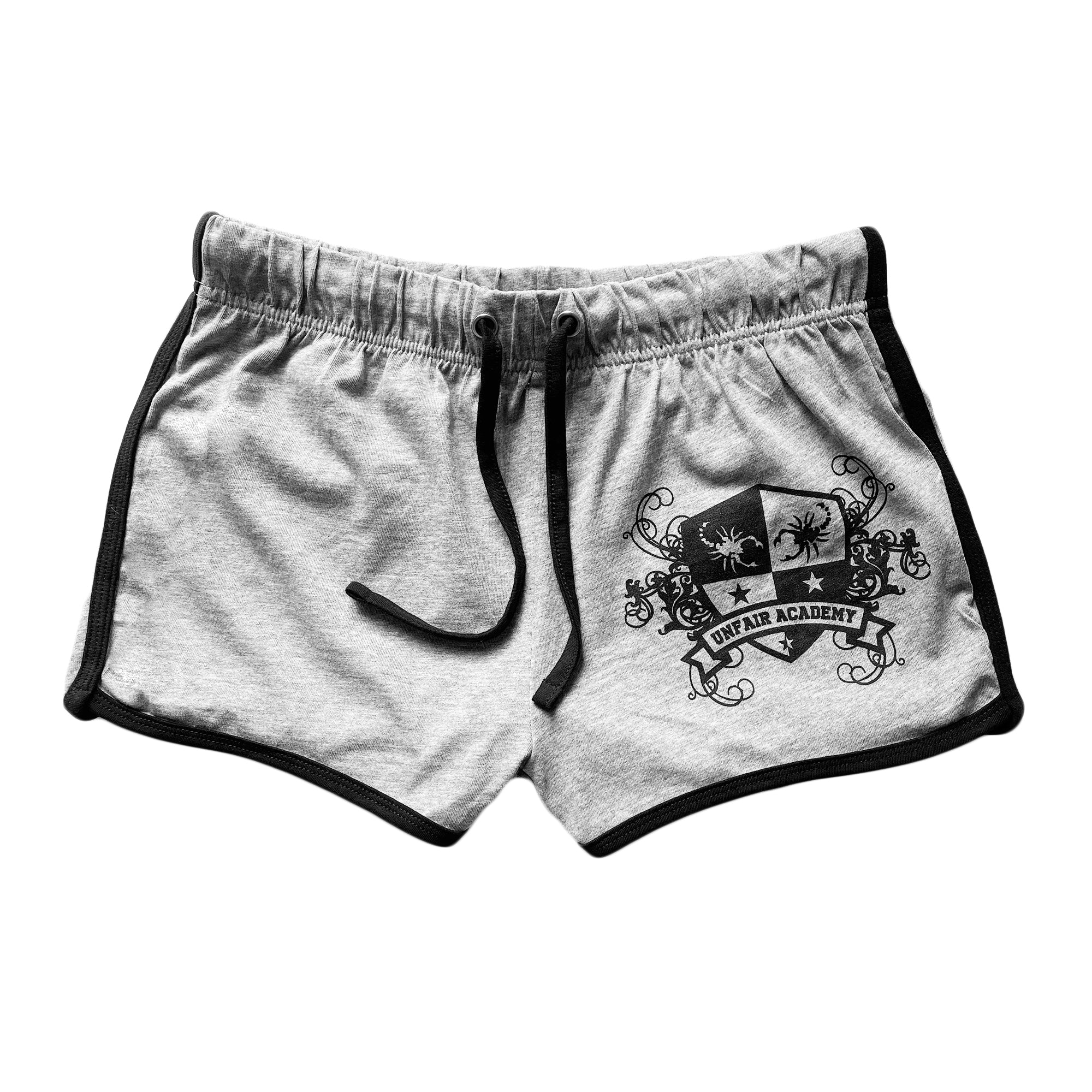 Academy Booty Shorts (Grey/Black)