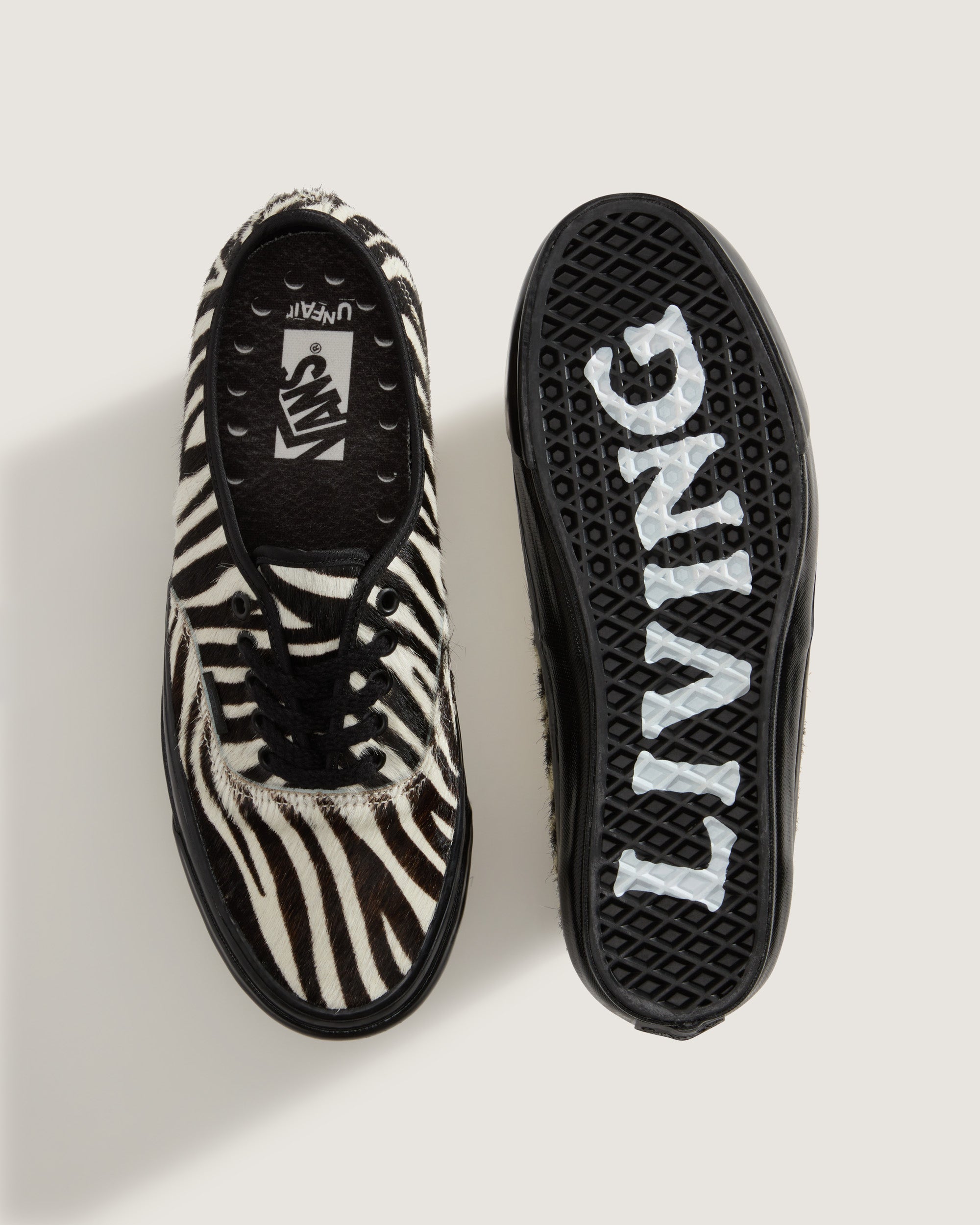 Life Is Unfair X Vans Authentic (Zebra)