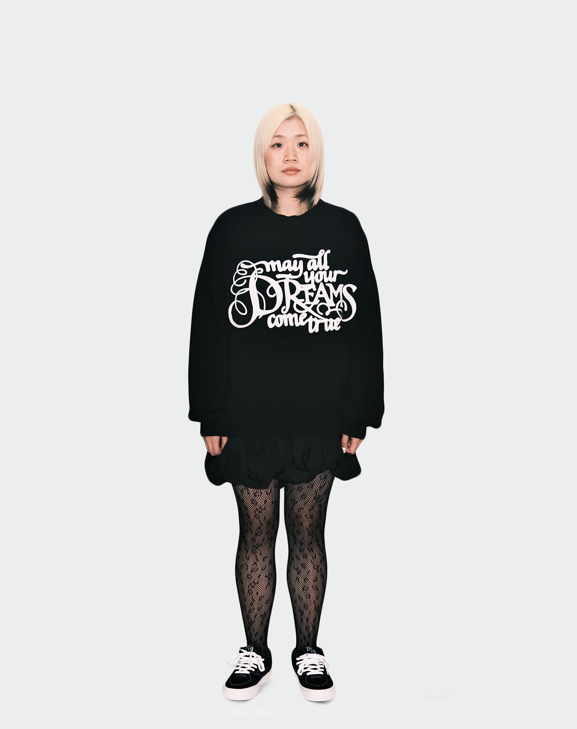 Manifestation Knit Jumper (Black)