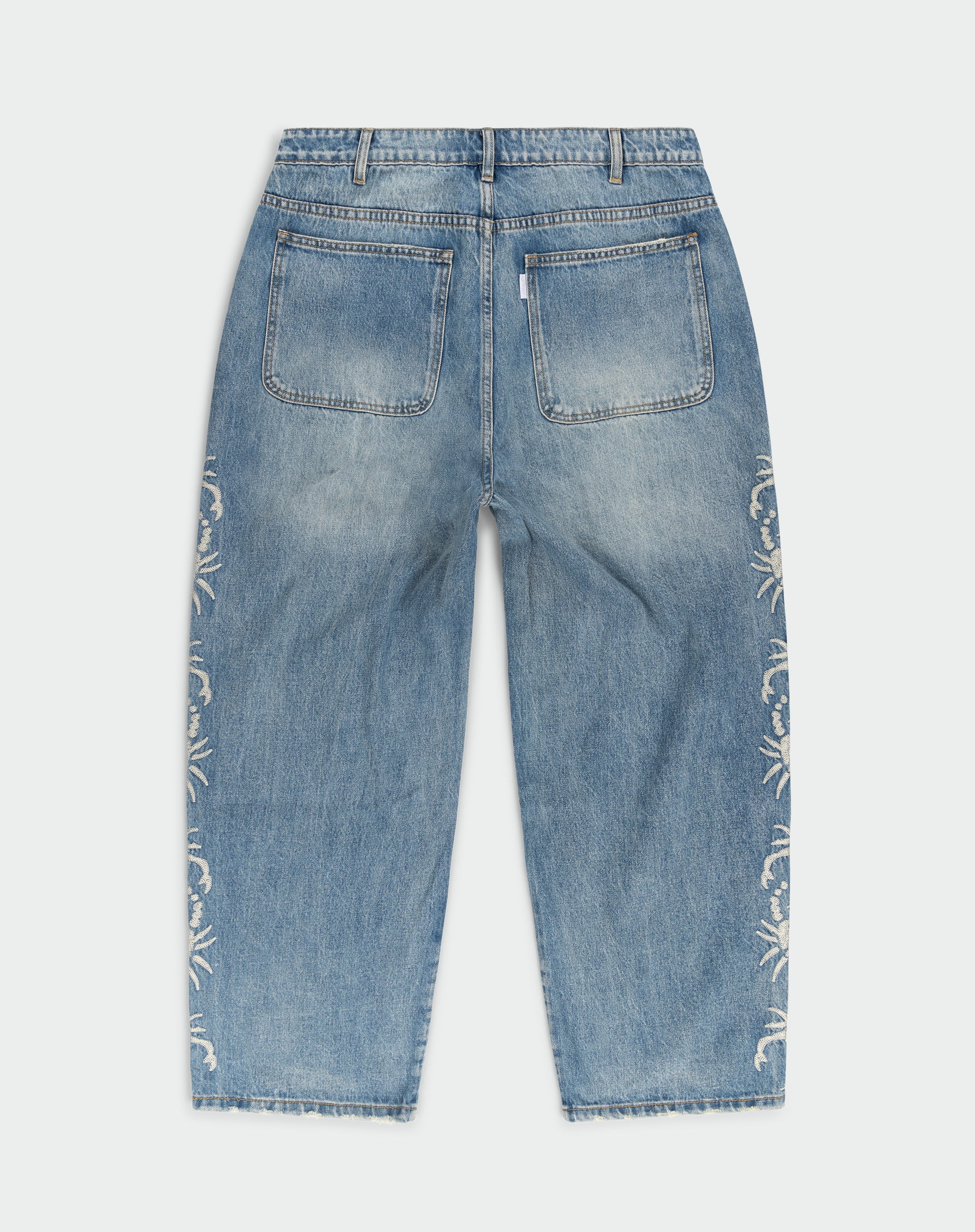 Stripe Scorp Jeans (Light Wash) – Life Is Unfair Stripe Scorp Jeans (Light Wash) – Life Is Unfair