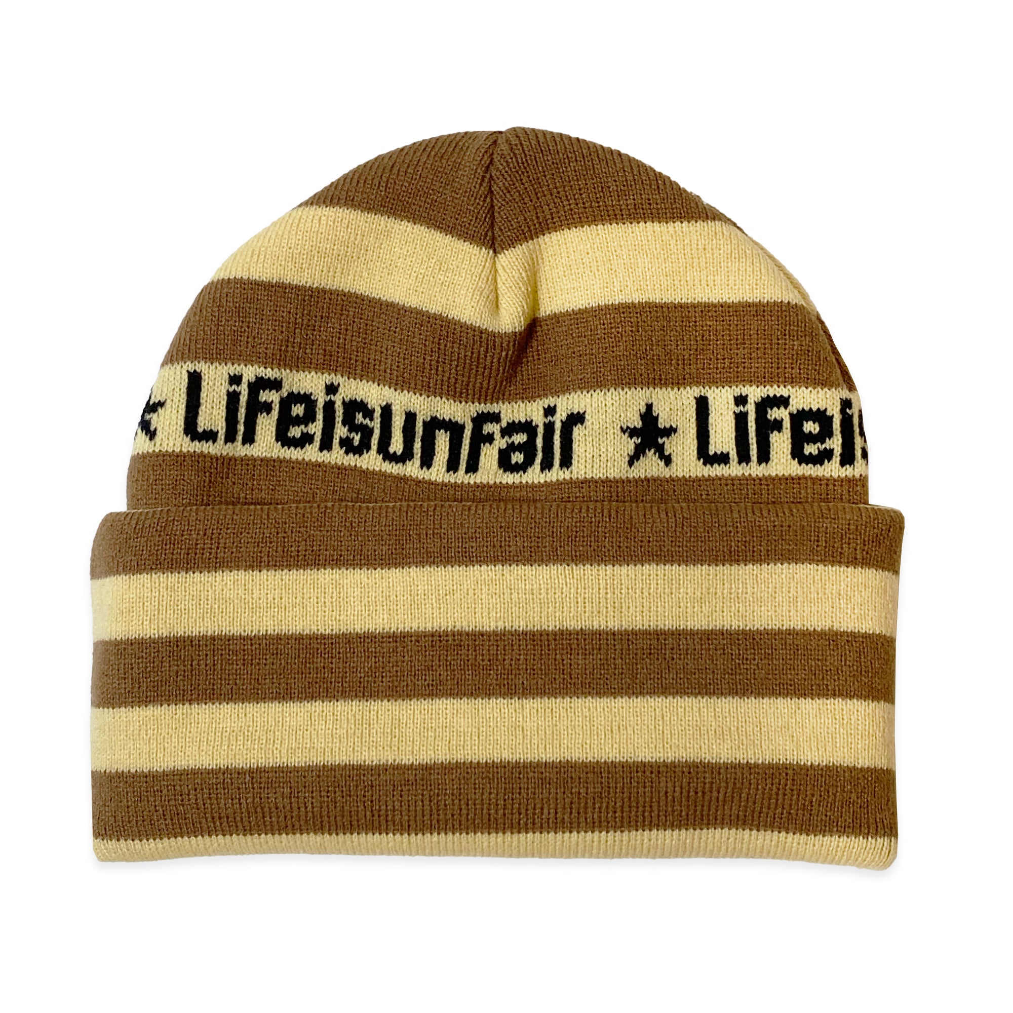 NOT OK BEANIE (GINGERBREAD LATTE)