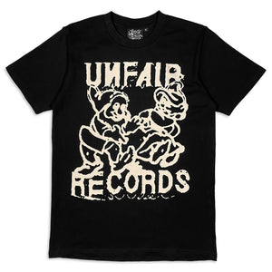UNFAIR RECORDS T-SHIRT (BLACK)