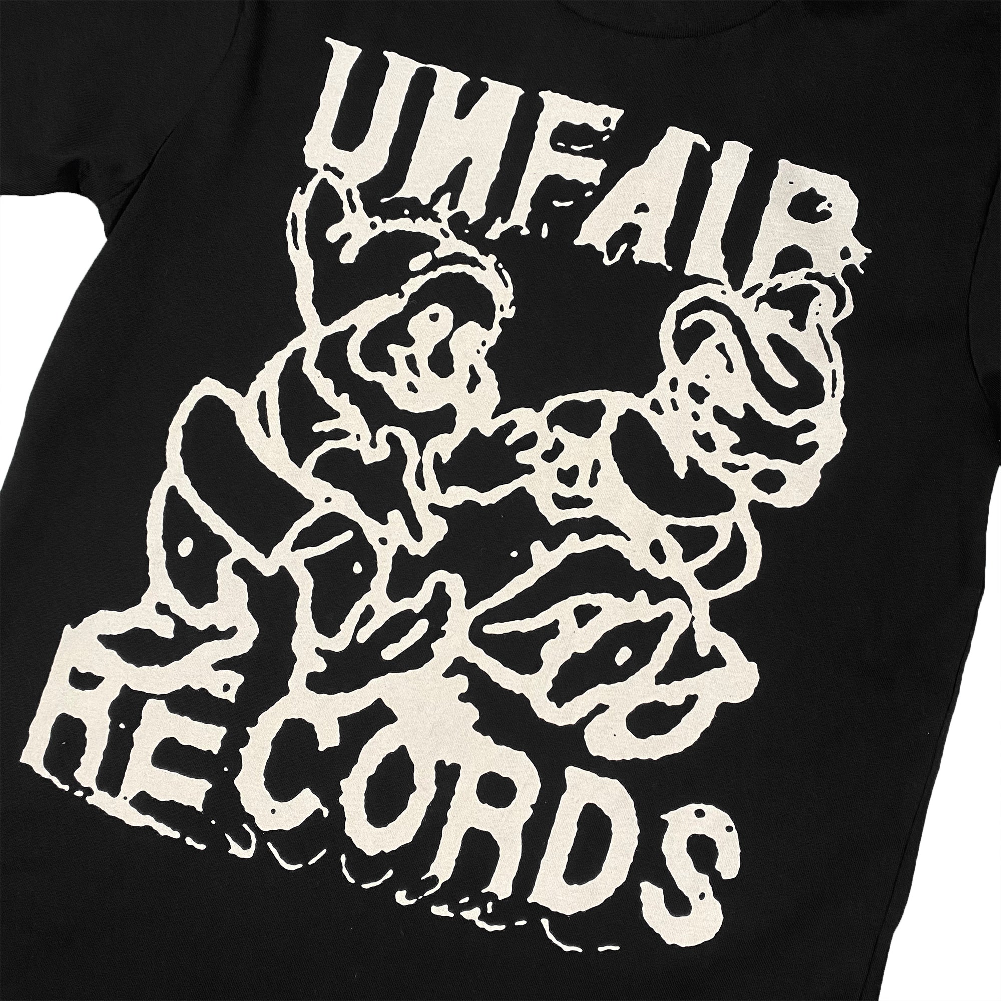 UNFAIR RECORDS T-SHIRT (BLACK)